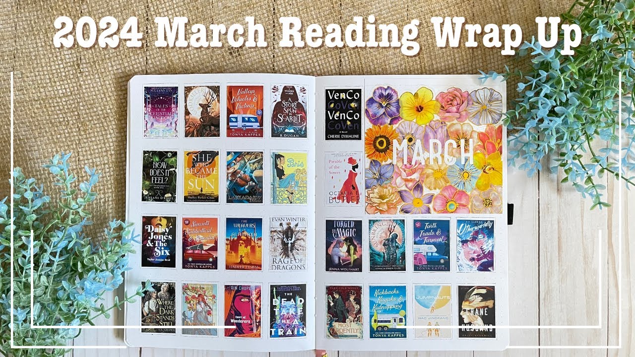 2024 Reading Journal | March Reading Wrap Up