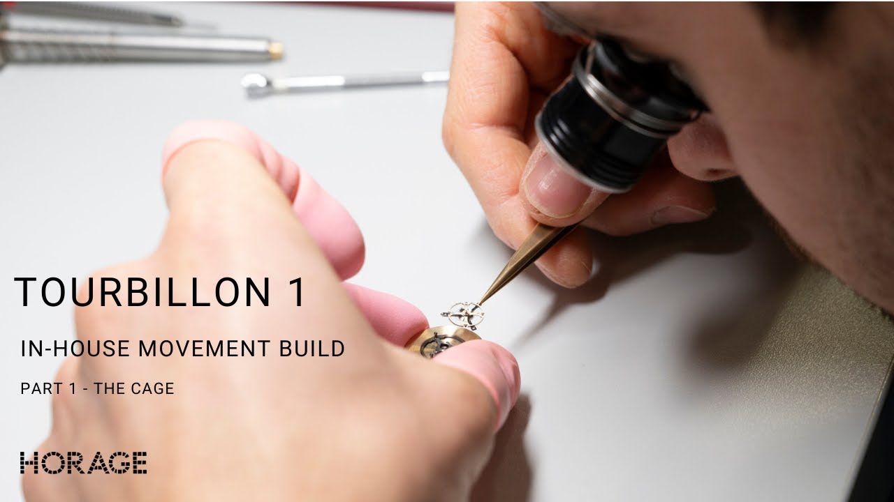 Tourbillon 1 In-house Build Part 1 - The Cage