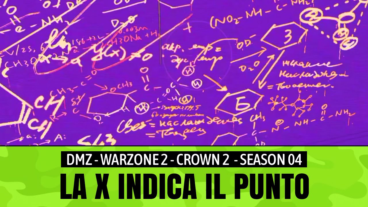 La x indica il punto | DMZ | S4 | RILEVATORE R4D | KOSCHEI | Crown 2 | Warzone 2