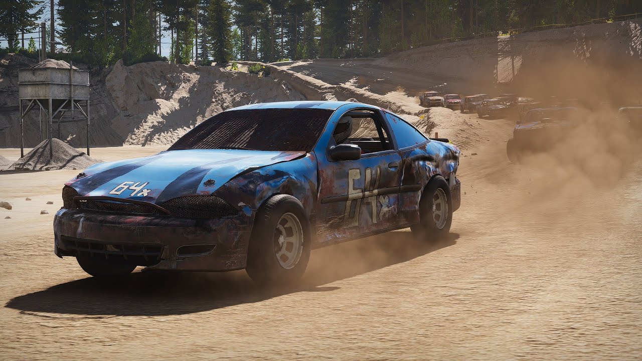 Wreckfest 2: Savolax reverse 16 car (4 laps)