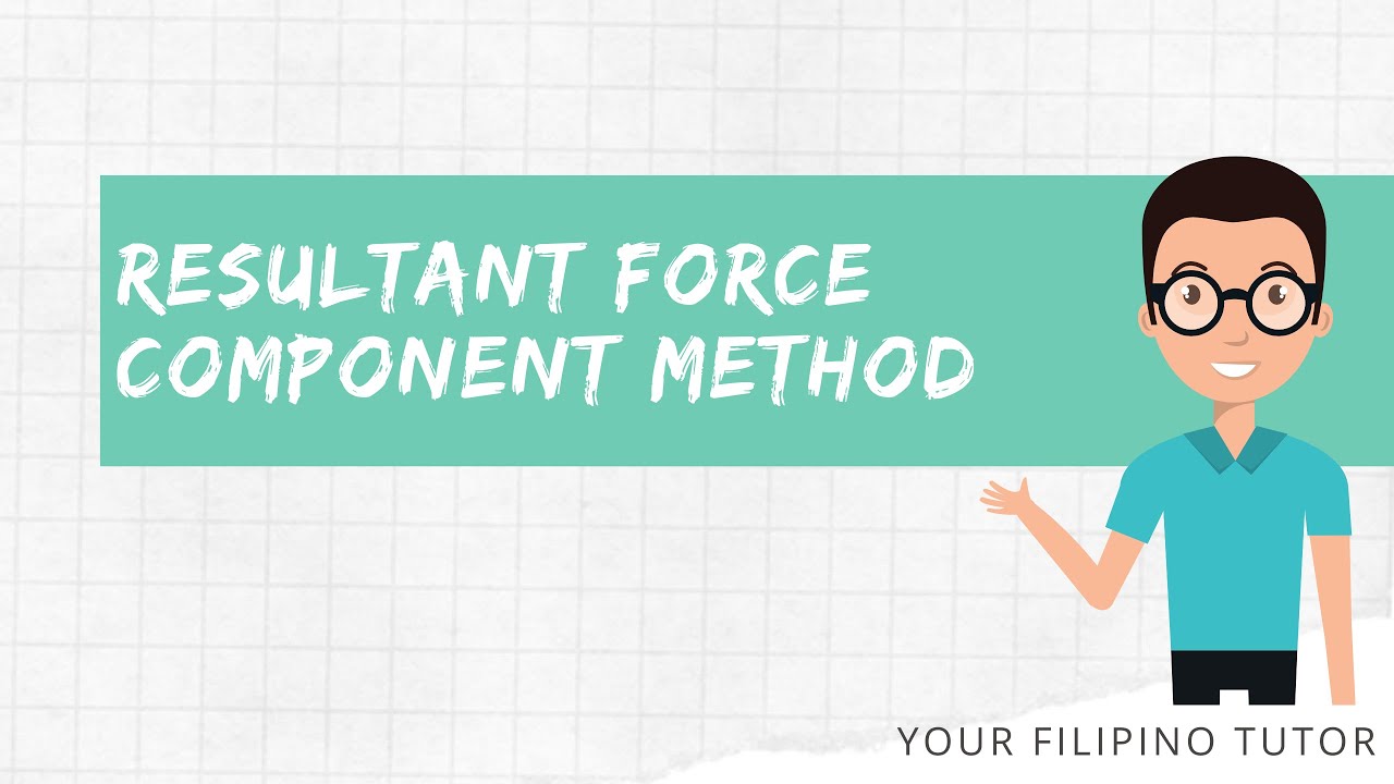 Tagalog Turo Physics: Resultant Force using Component Method