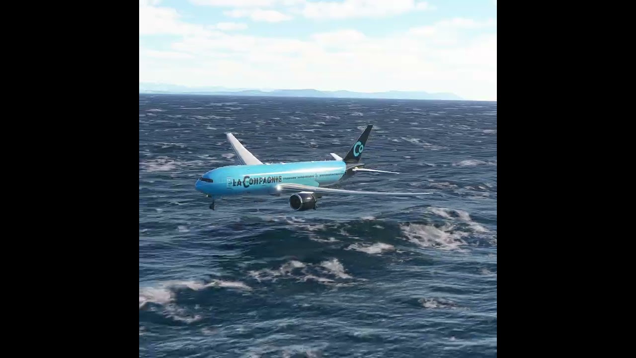 Airplane Emergency Landing in the open sea EP271
