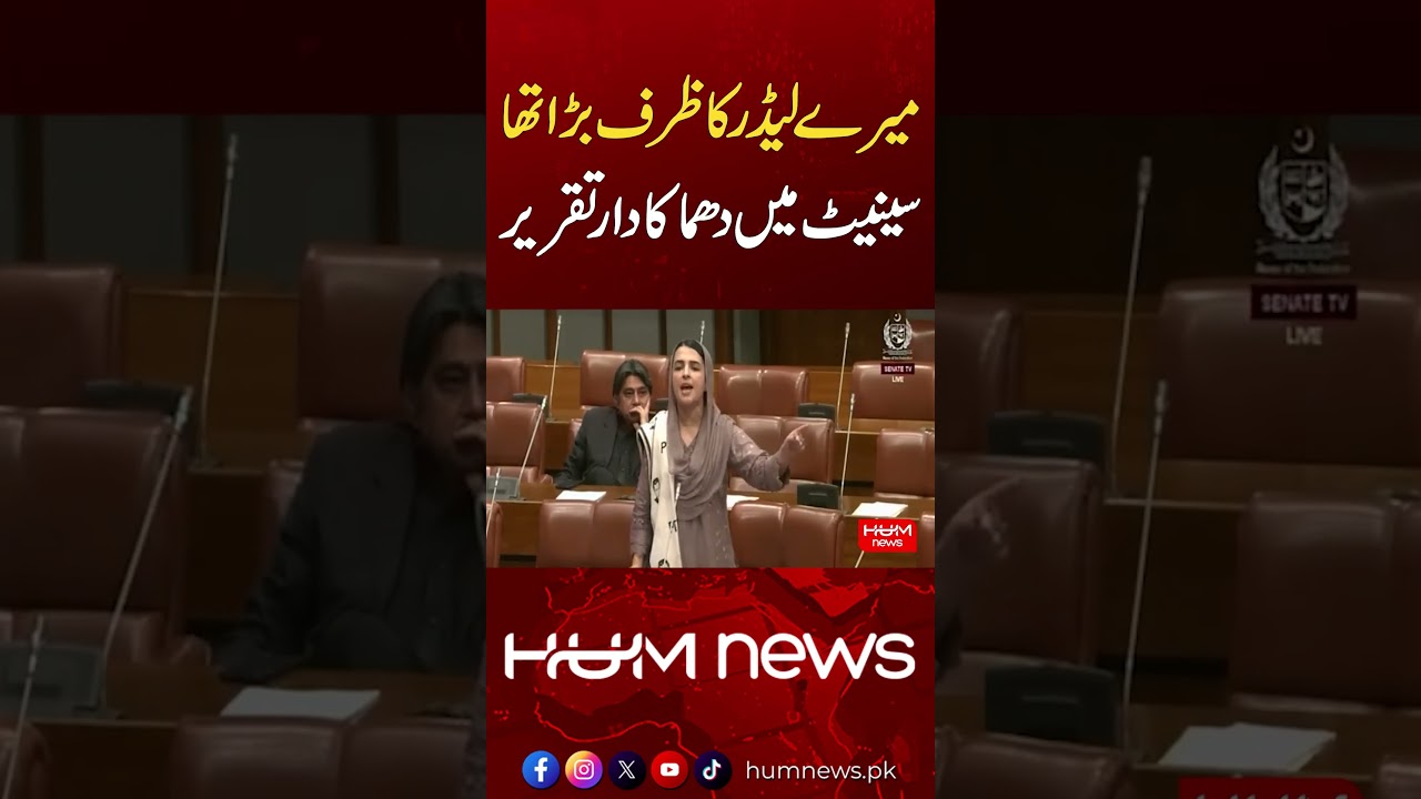 Explosive Speech in Pakistan Senate | Major Political Issues Raised | Hum News | Pakistan