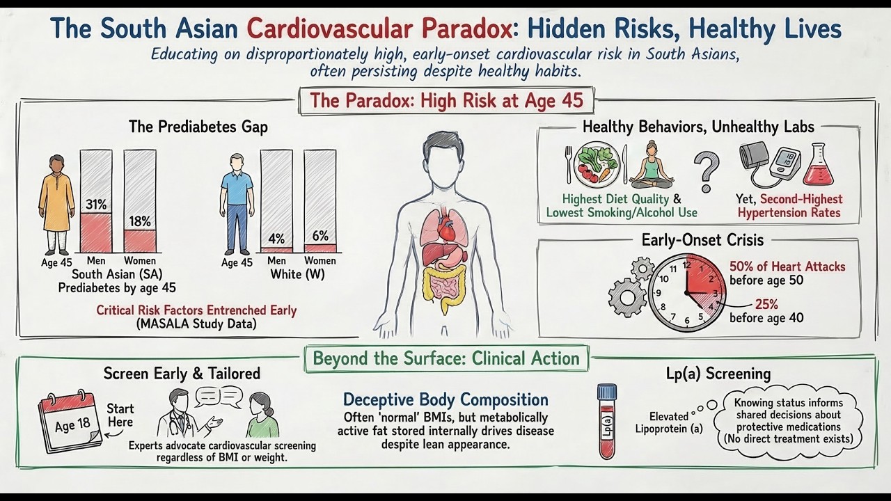 S01E25: Earlier Cardiometabolic Risk in South Asian Adults
