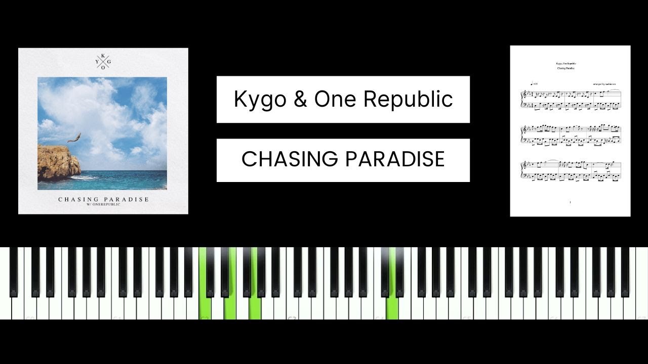 Kygo, OneRepublic - Chasing Paradise (BEST PIANO TUTORIAL & COVER)