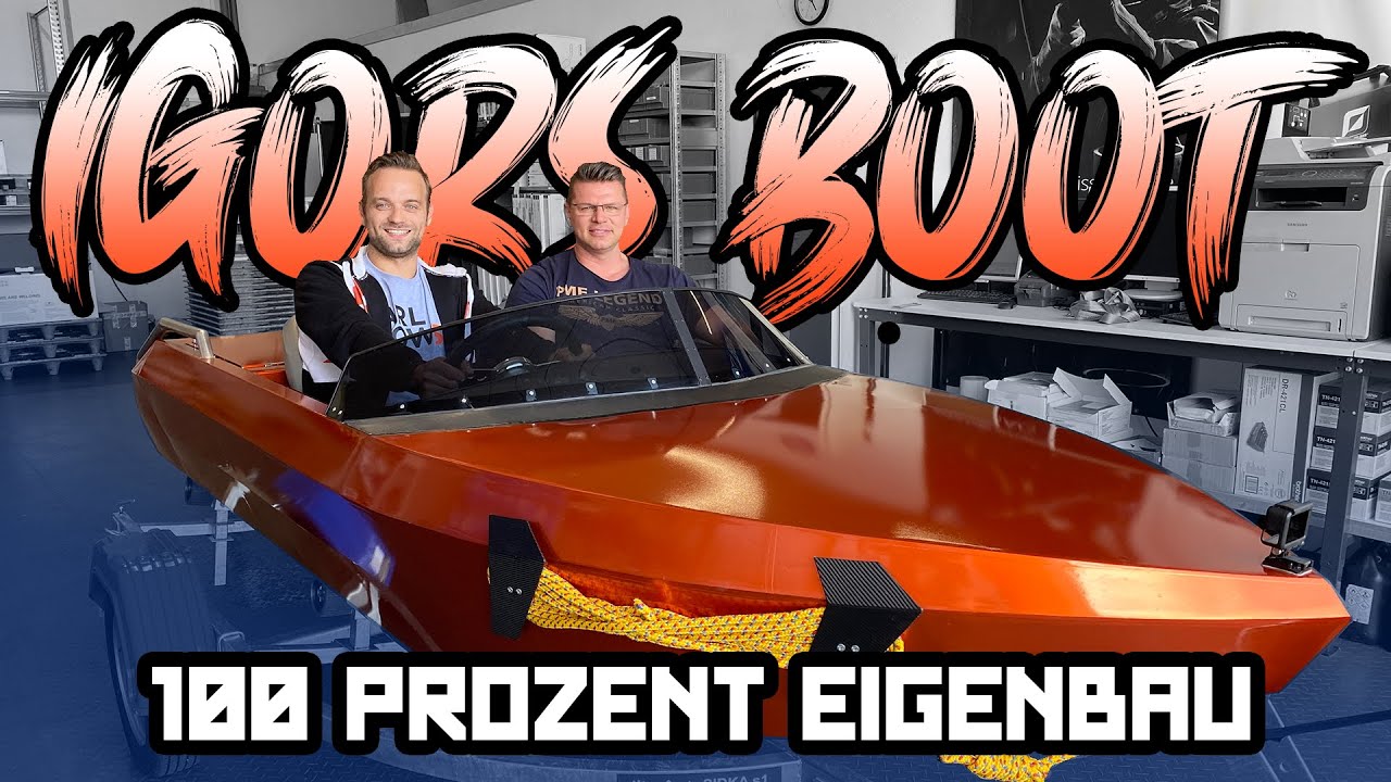 100% Eigenbau - Igor baut sich ein Jet Boot aus Alu! | Philipp Kaess |