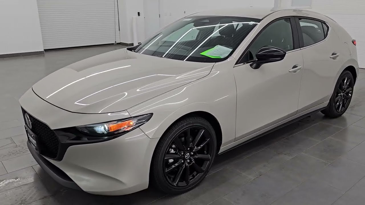 2024 MAZDA 3 HATCHBACK S SELECT NAV PLATINUM QUARTZ 4K WALKAROUND 16211Z