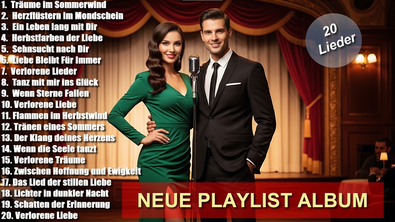 Neue Hits 2025 &ndash; 20 emotionale Schlager Songs in einer Playlist &ndash; Das beste Album f&uuml;r dein Herz
