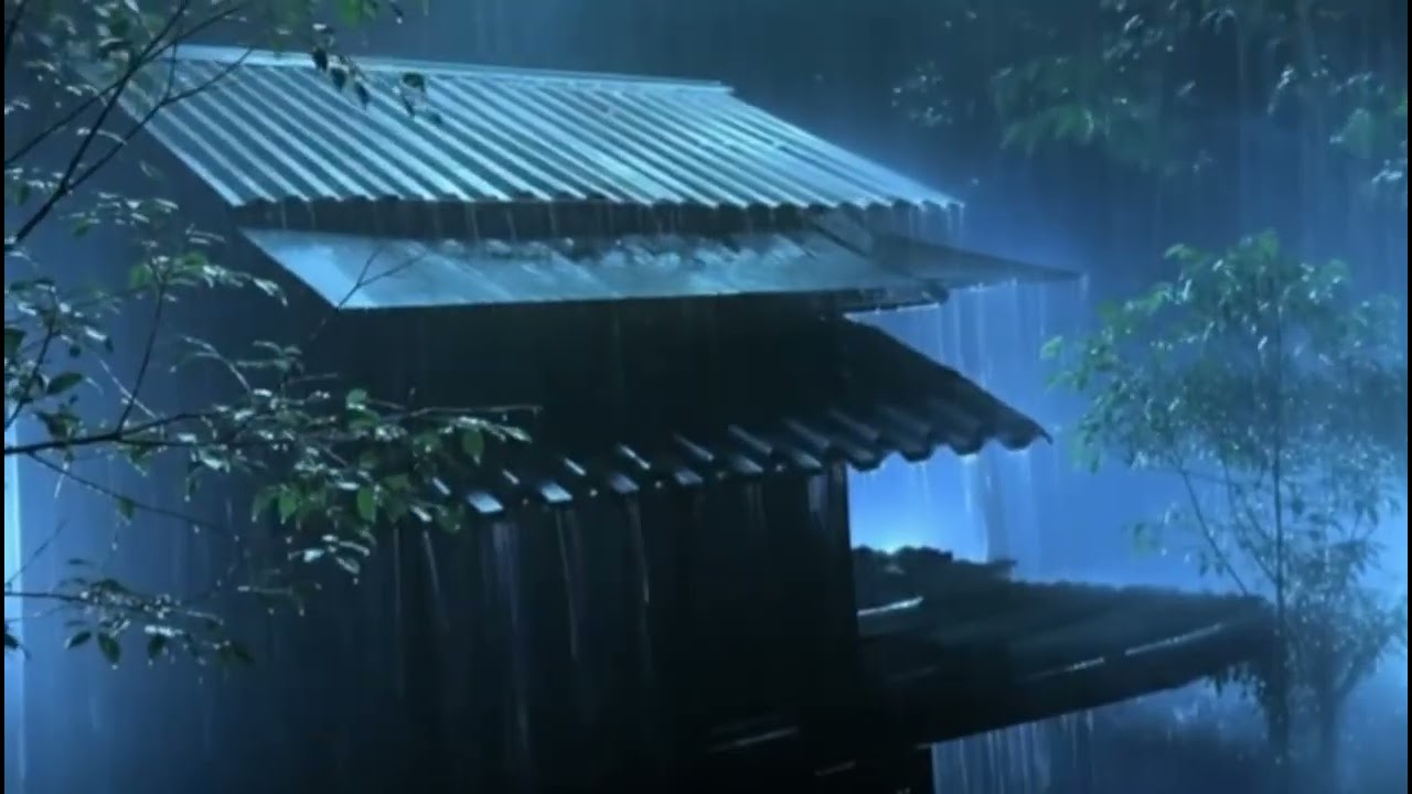 Infinite Rain: 10 Hours of Cozy Atmosphere for Relaxation
