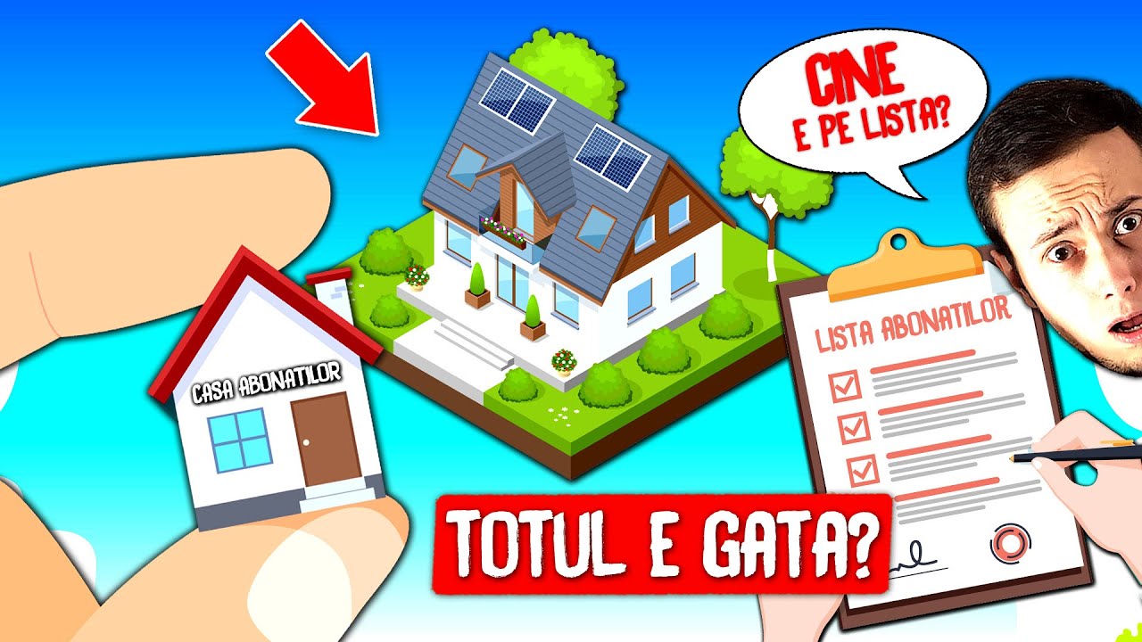 CARTIERUL ABONATILOR Nou? Hai pe LISTA si TU!