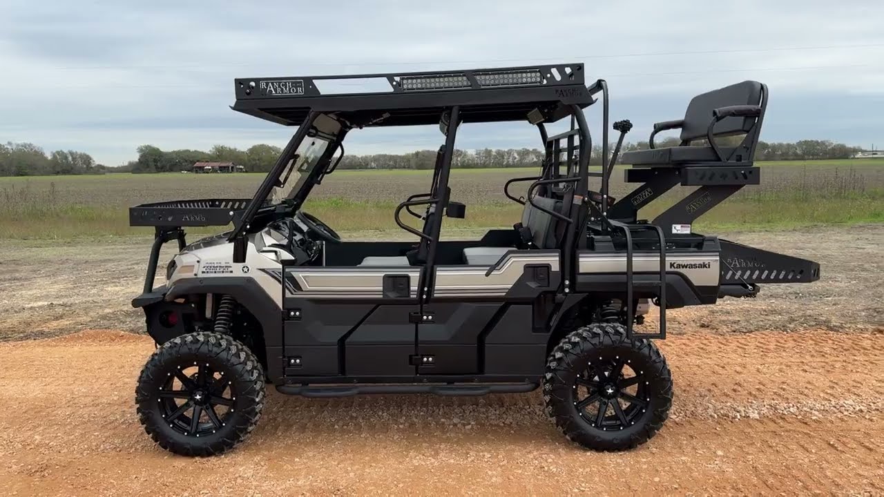 First Look Project Raid - 2024 Kawasaki Mule Pro FXT 1000 Outfit - by Ranch Armor
