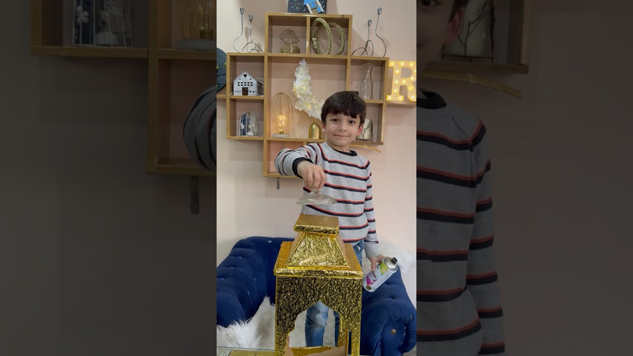 Easy Ramadan Craft Ideas | DIY Ramadan Decoration 🌙 #art #ramadan #minivlog #craft #subscribe #kids