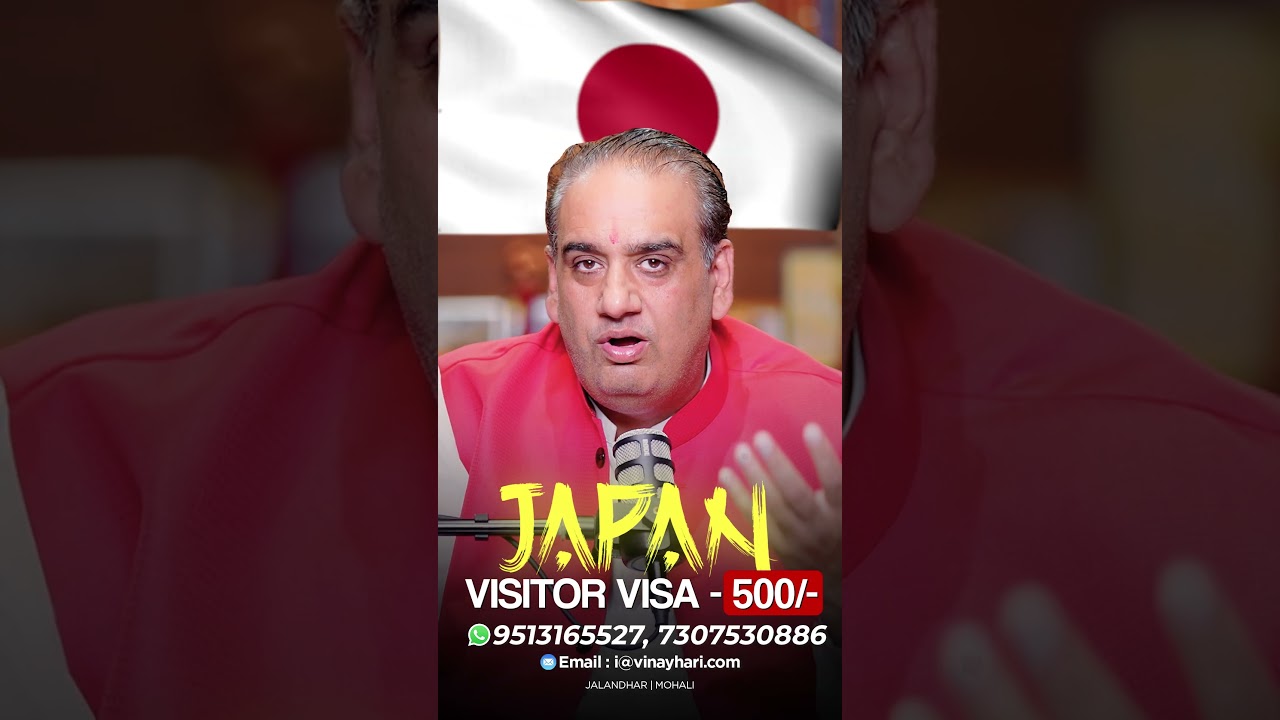 🌸 Japan Tourist Visa 500 INR Only – Indians Approved Fast! ✅🗼#shorts #shortsfeed #shortsvideo