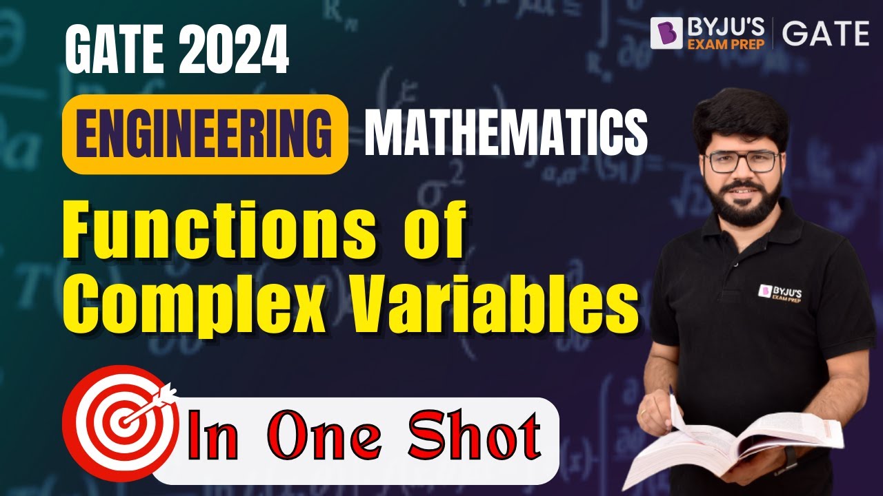 Functions of Complex Variables | Engineering Mathematics for GATE 2024 | BYJU'S GATE