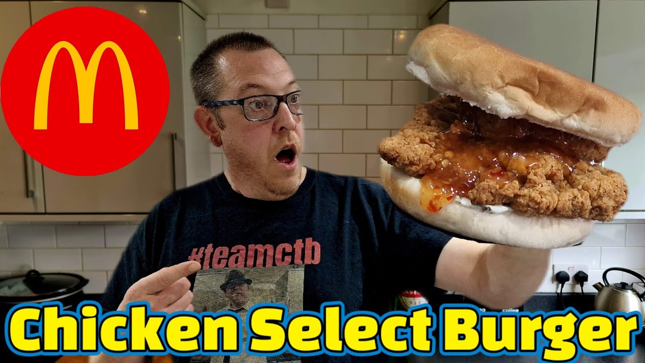 McDonald's Chicken Select Burger | Homemade