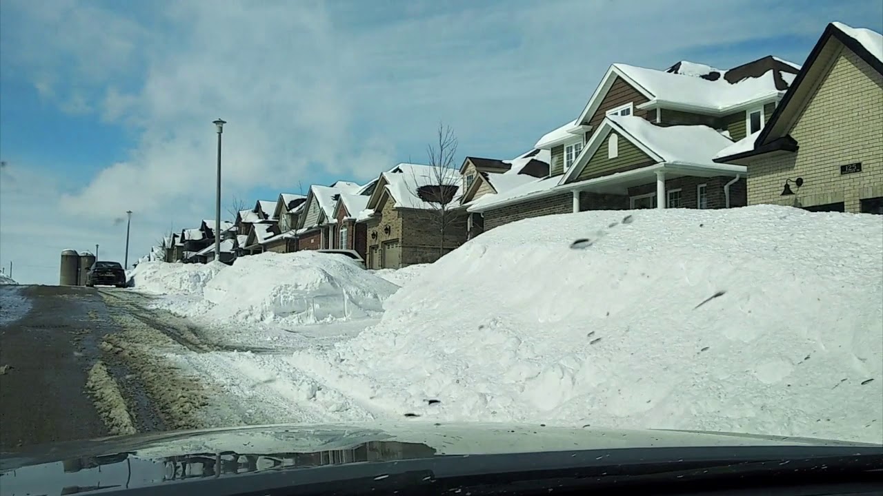 Discover The Charm Of Drayton, Ontario In Winter: A Neighborhood #tour