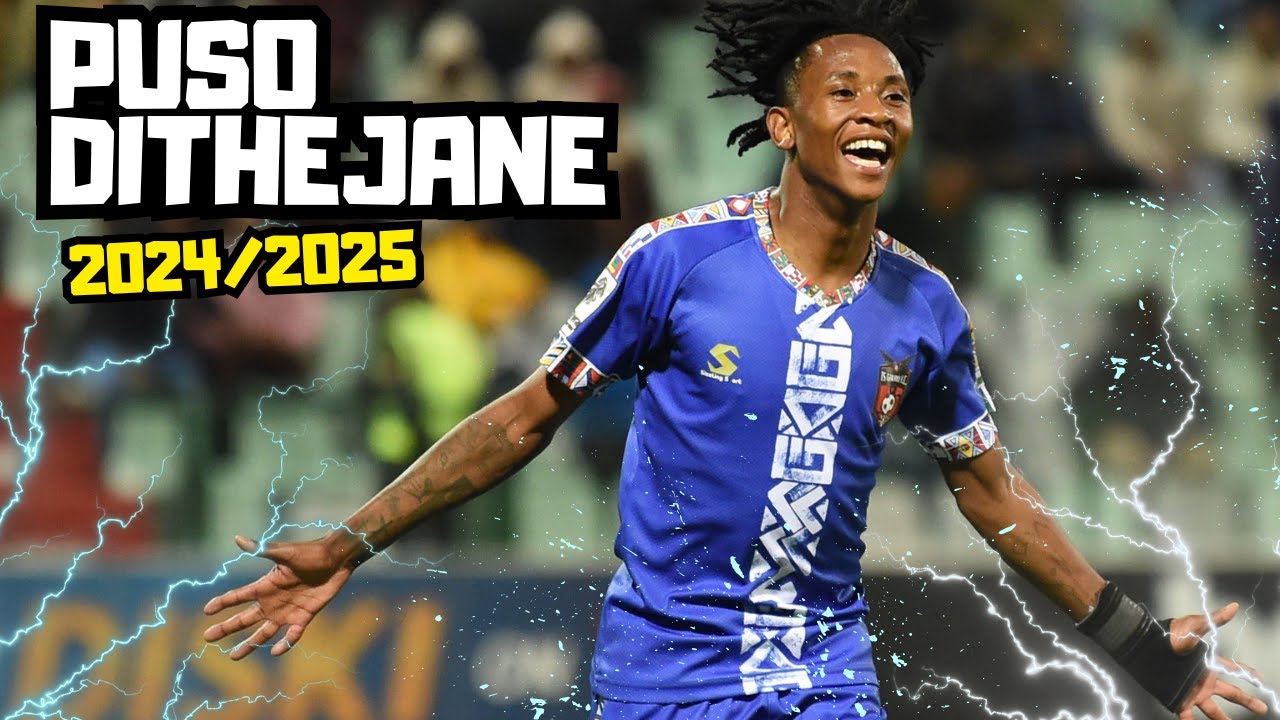 Puso Dithejane ▶ Skills, Goals & Highlights 2025ᴴᴰ 🔴⚫⚪