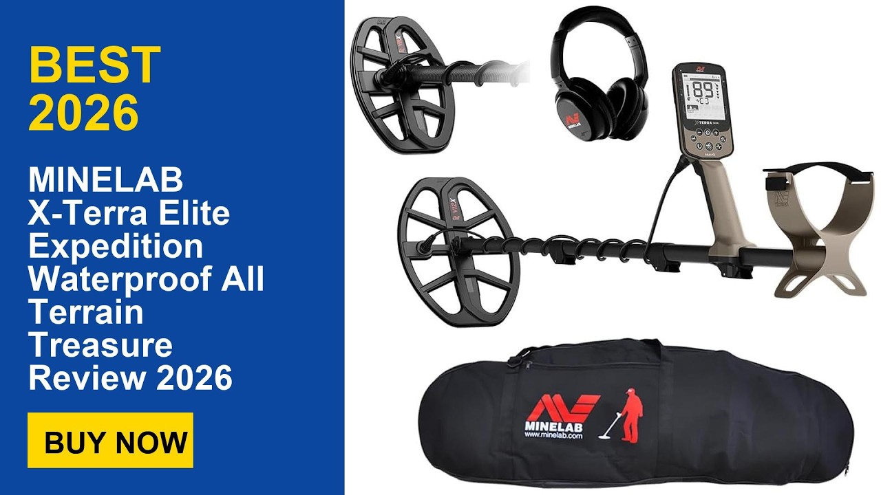 MINELAB X-Terra Elite Expedition Waterproof All Terrain Treasure Review 2026