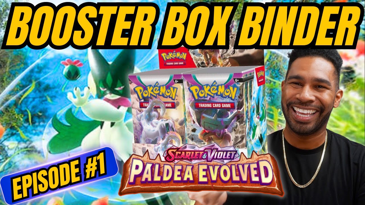 Booster Box Binder Episode 1 - Paldea Evolved