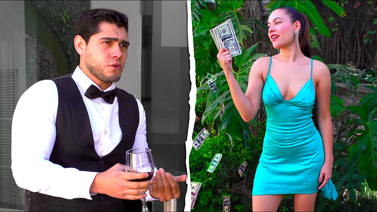Dejó el amor de un mesero pobre para estar de interesada con un rico.