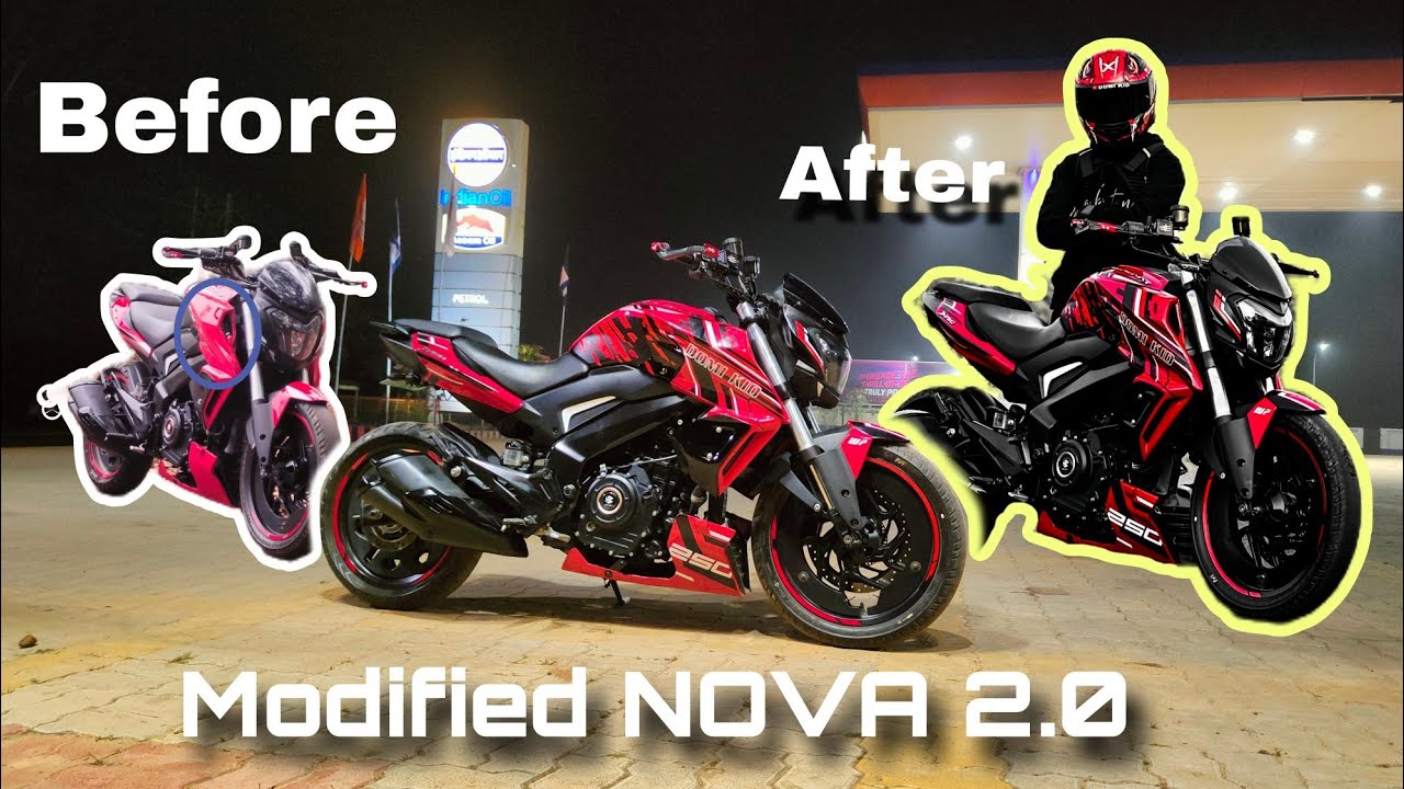 Here is Domikid 2.0 || modified dominar || Domikid vlog || Modified dominar 250