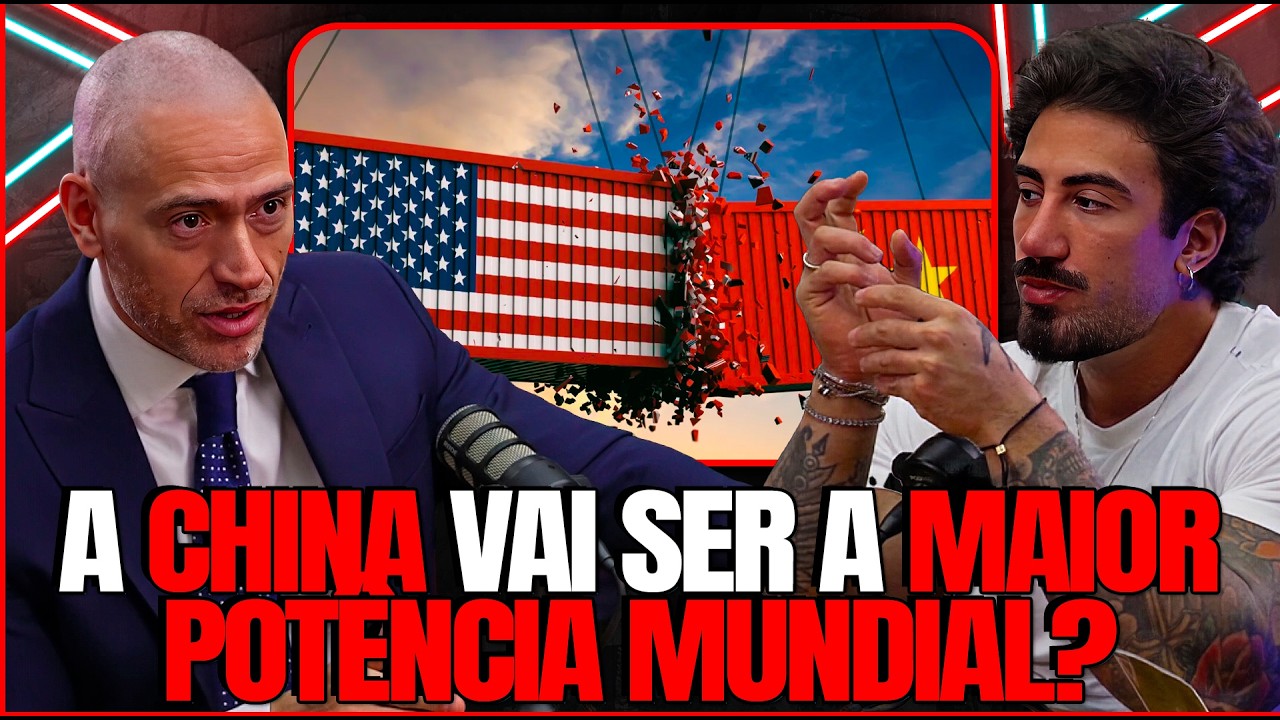 A CHINA VAI ULTRAPASSAR OS EUA COMO MAIOR POTÊNCIA MUNDIAL?