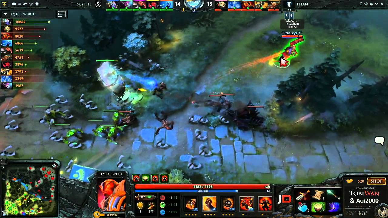 Titan vs Scythe Game 2 Semi Final - joinDOTA League @TobiWanDOTA @Aui_2000