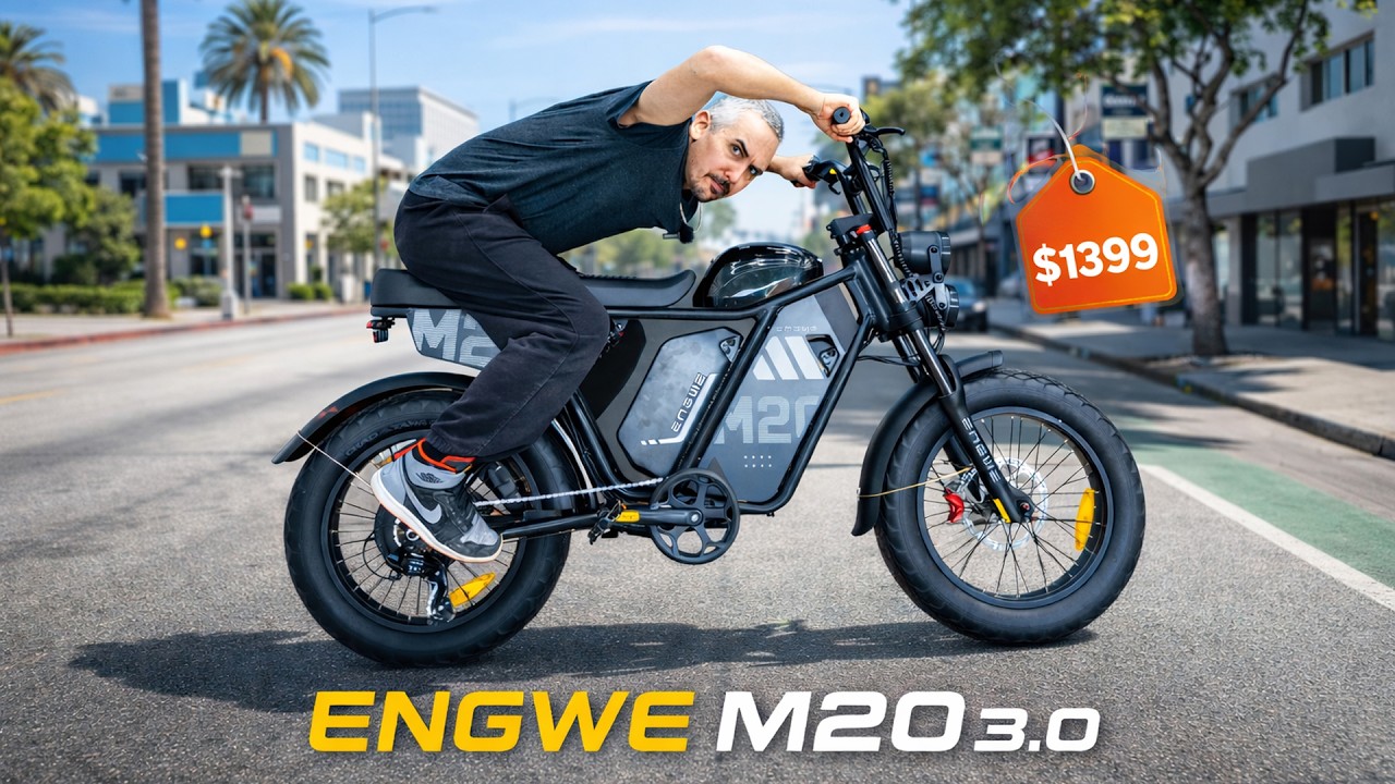 3300W Peak! ENGWE M20 3.0 &ndash; The New Super73-Style Monster