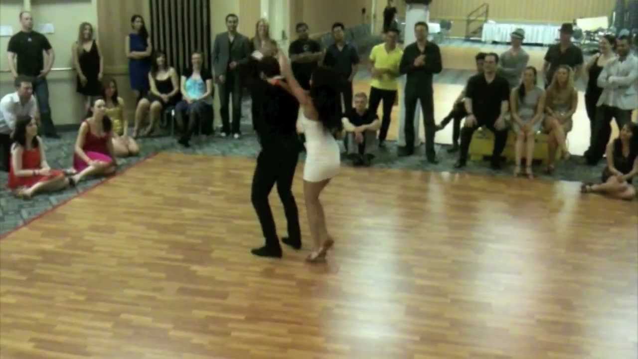 Rodrigo and Selene at the International Saskatchewan Salsa and Bachata Congress 2012