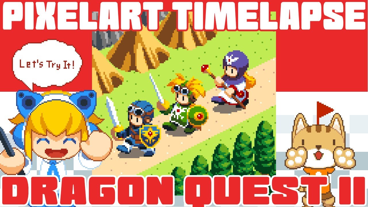 [pixelart] Dragon Quest II