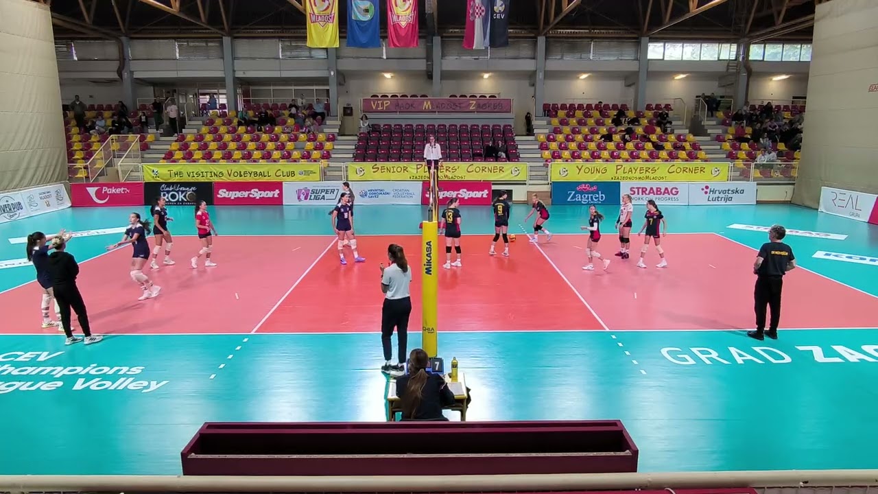 28.09.25. HAOK Mladost - OK Medveščak 2:0 (25:14,25:15)
