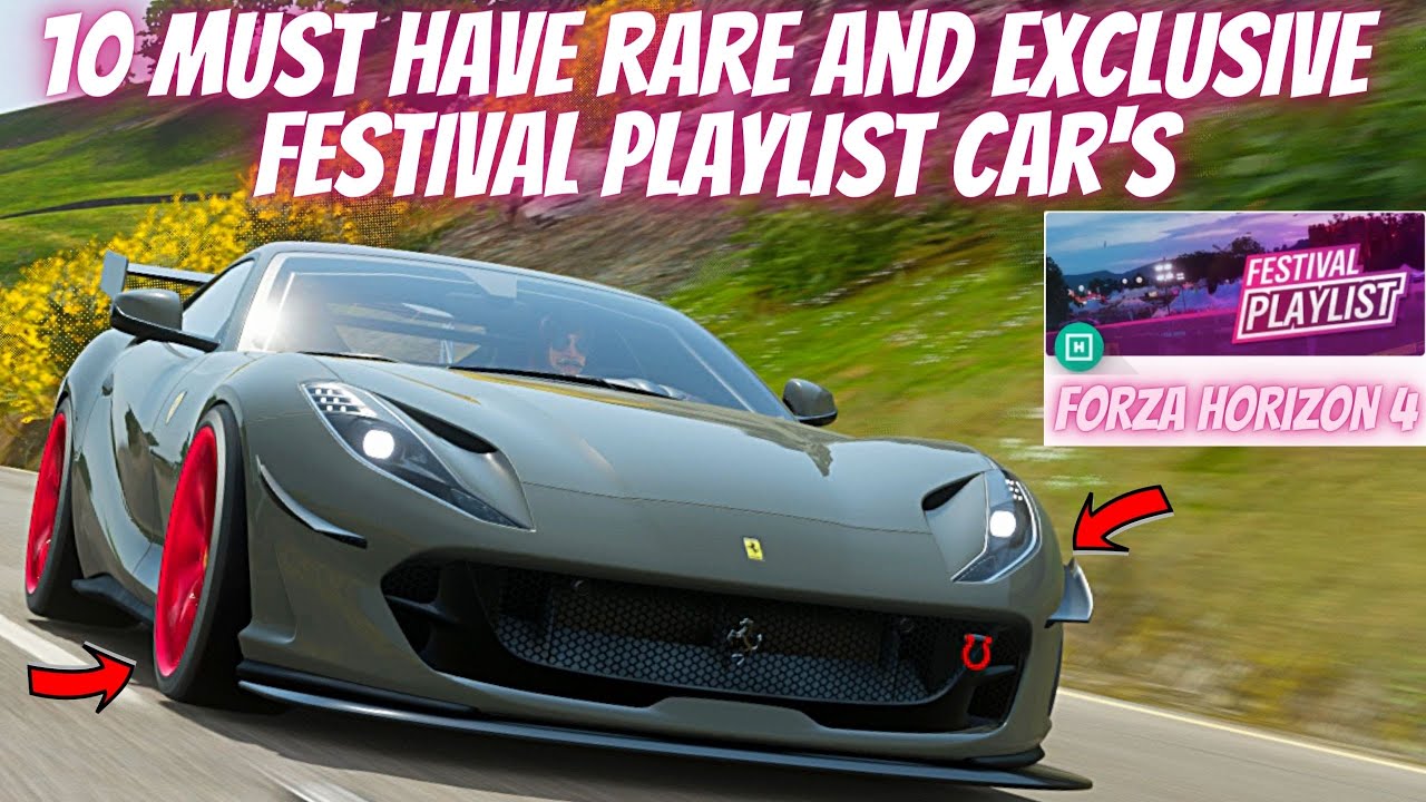 10 CARS YOU NEED to own in FORZA HORIZON 4 2021-Rare and exclusive-MY TOP 10 must have RARE car's