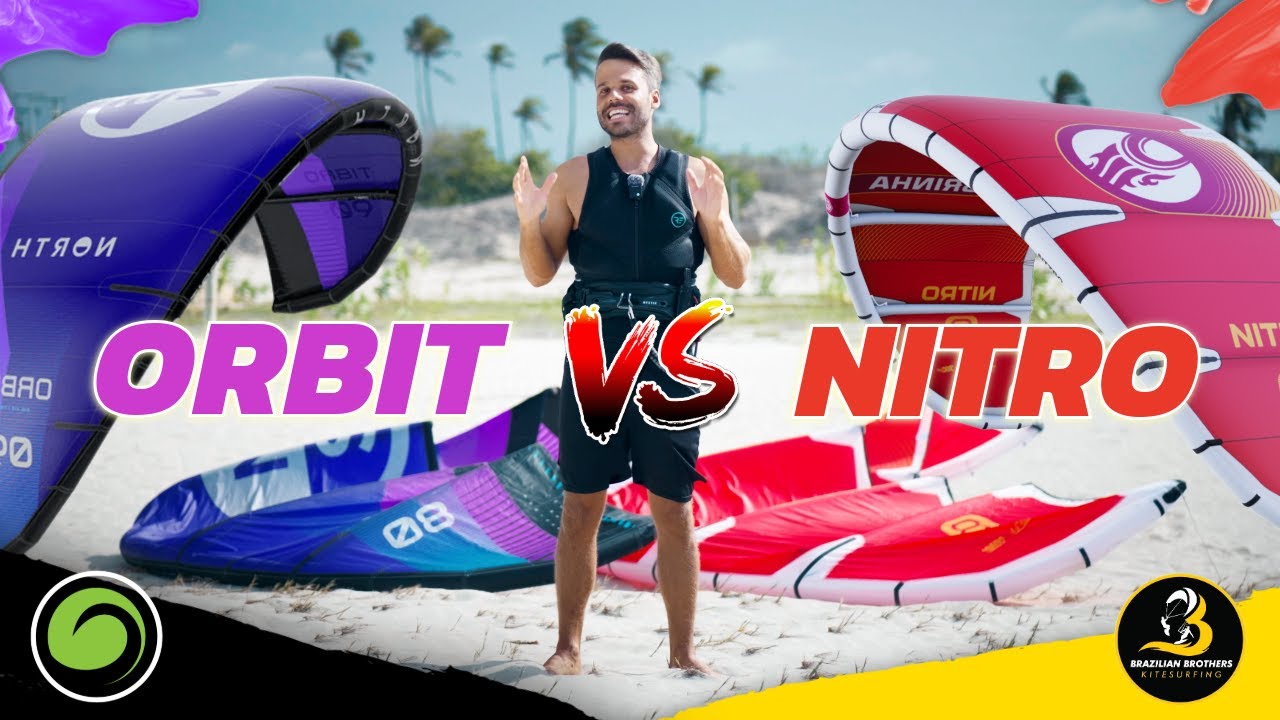 North Orbit против Cabrinha Nitro x Brazilian Brothers | Сравнение кайтов для выполнения трюков B...
