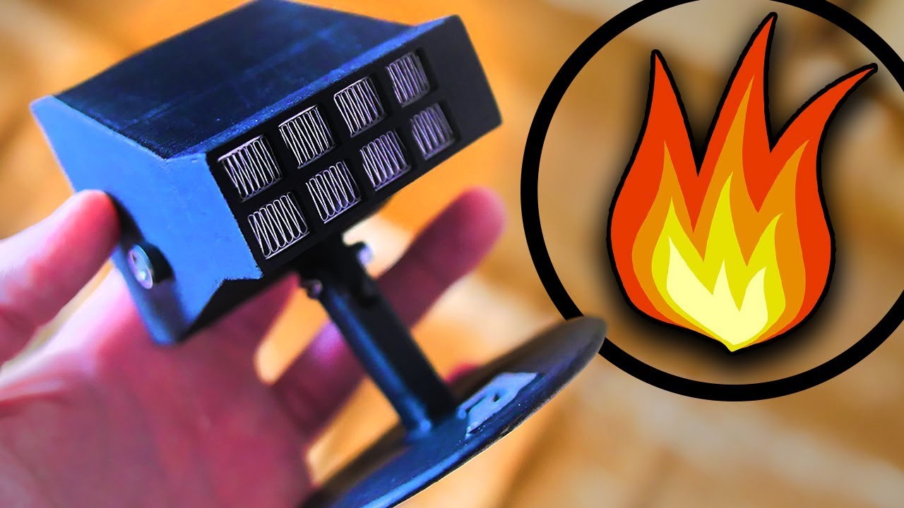 🔥Мини Настольный Обогреватель Своими Руками