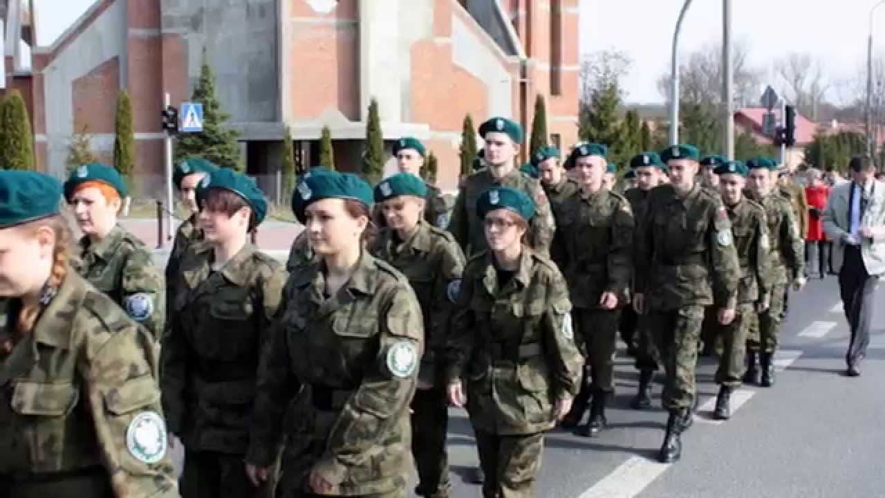 Ślubowanie klas mundurowych ZS 3 Kraśnik