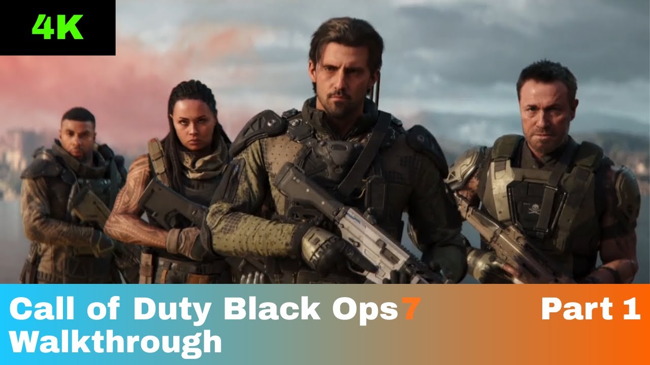 Call of Duty Black Ops 7 Walkthrough Part 1 - (Xbox Series X) HD 4K60FPS (No Commentary)