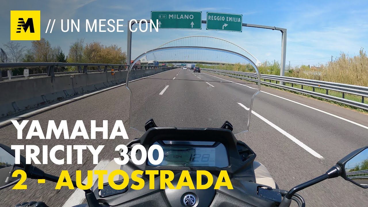 Un mese con... Yamaha Tricity 300. 2/In autostrada