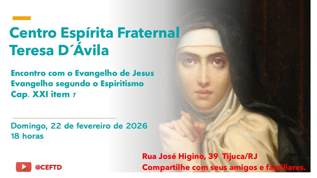 Encontro com o Evangelho de Jesus - Evangelho Segundo o Espiritismo - Cap. XXI item 7
