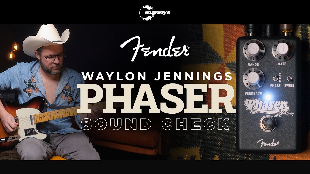 Sound Check: Fender Waylon Jennings Phaser, Country-style Modulation!