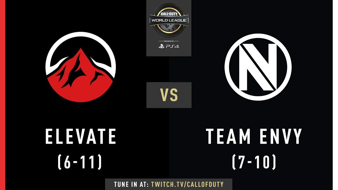 Elevate vs Team Envy | CWL Pro League 2019 | Division B | Week 10 | Day 4