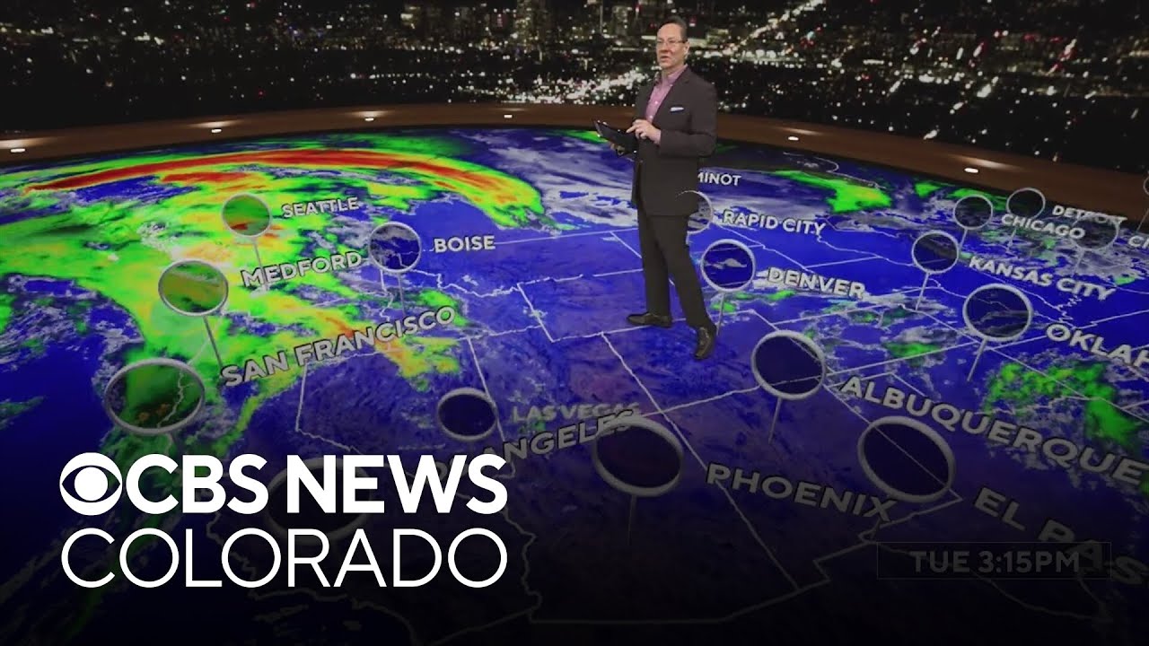 Seasonal temps with mountain snow heading into Wednesday