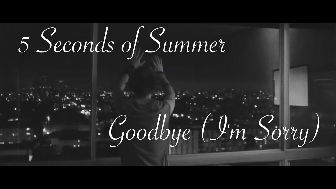 5 Seconds of Summer - Goodbye (I'm Sorry)
