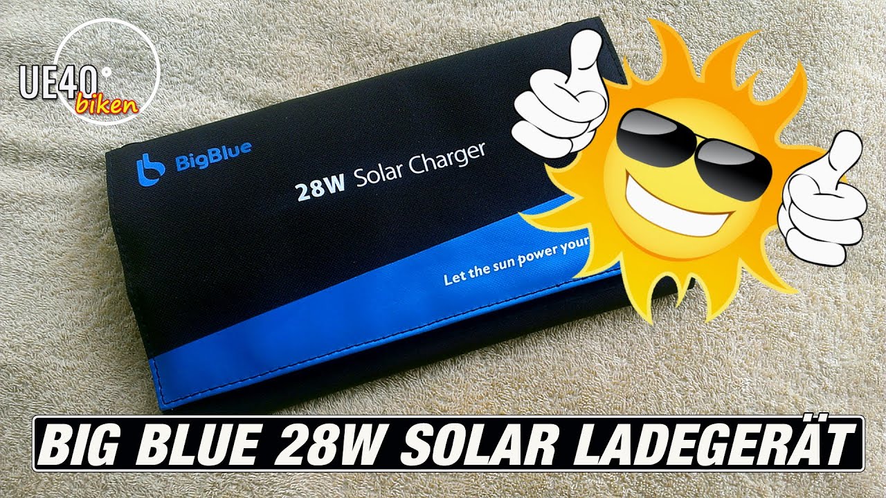 Big Blue 28W Solarcharger  -  6 Wochen Fazit [GER]