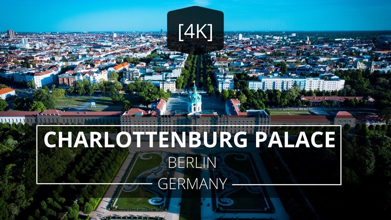 Charlottenburg Palace, Berlin, Germany - from drone (DJI Mini 2) [4K]