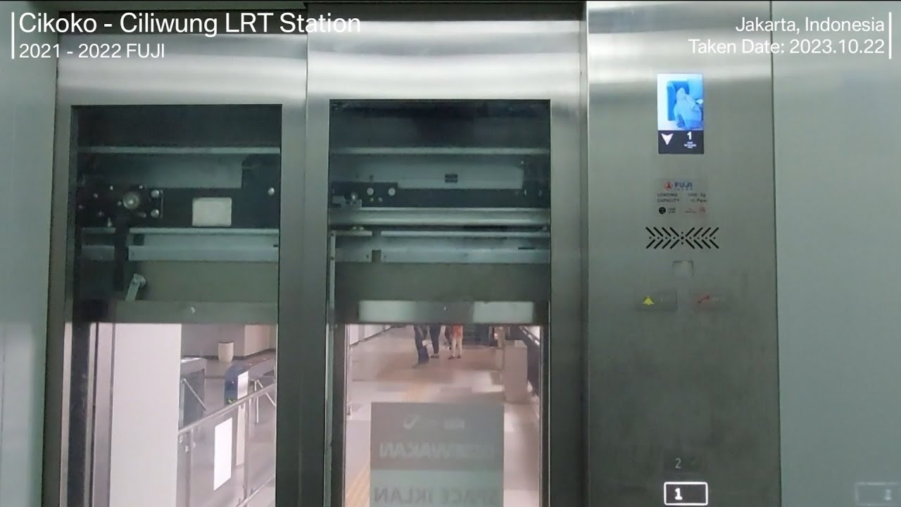 FUJI MRL Elevators at Cikoko - Ciliwung LRT Station, Jakarta