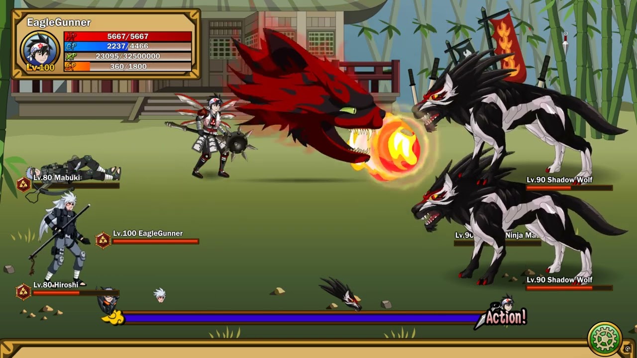 Ninja Rift - New Eudemon Garden Boss - Level 90 & 100 - 2024 [4K]