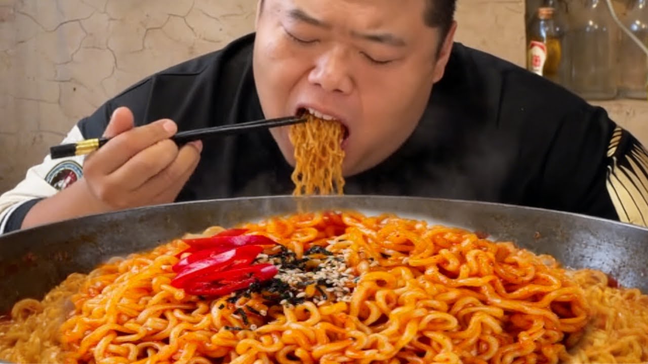 Monkey King's homemade spicy ramen! Spicy and addictive!
