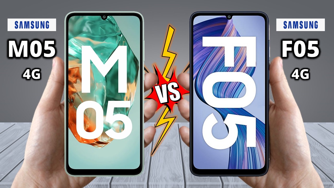 Samsung Galaxy M05 Vs Samsung Galaxy F05 - Full Comparison 🔥 Which Should You Choose?