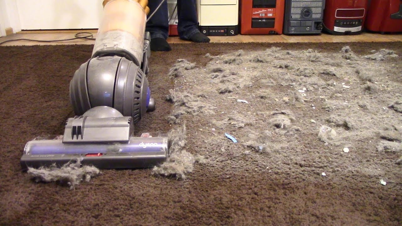 BIG Fluffy Mess Test 😨 (Dyson DC40 MKII)