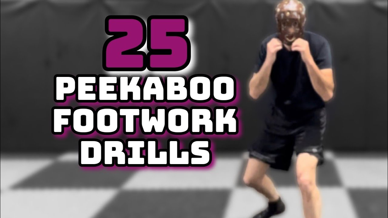 Peekaboo Boxing | 25 Footwork Drills #boxingtraining #miketyson #peekaboo #boxing #boxeo
